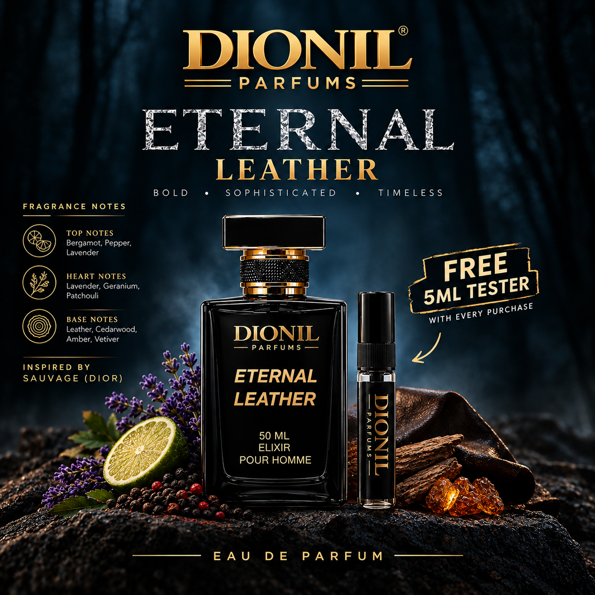 Eternal Leather | Inspired by Tom Ford Tuscan Leather